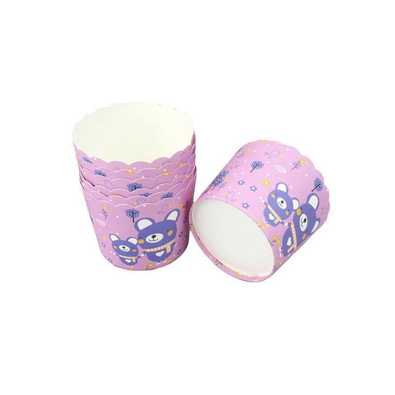 500PCS Colorful Cupcake Muffin Baking Cups - Greaseproof Paper Liners - SuperSaverAU - view 14