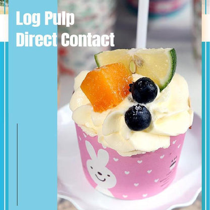 500PCS Colorful Cupcake Muffin Baking Cups - Greaseproof Paper Liners