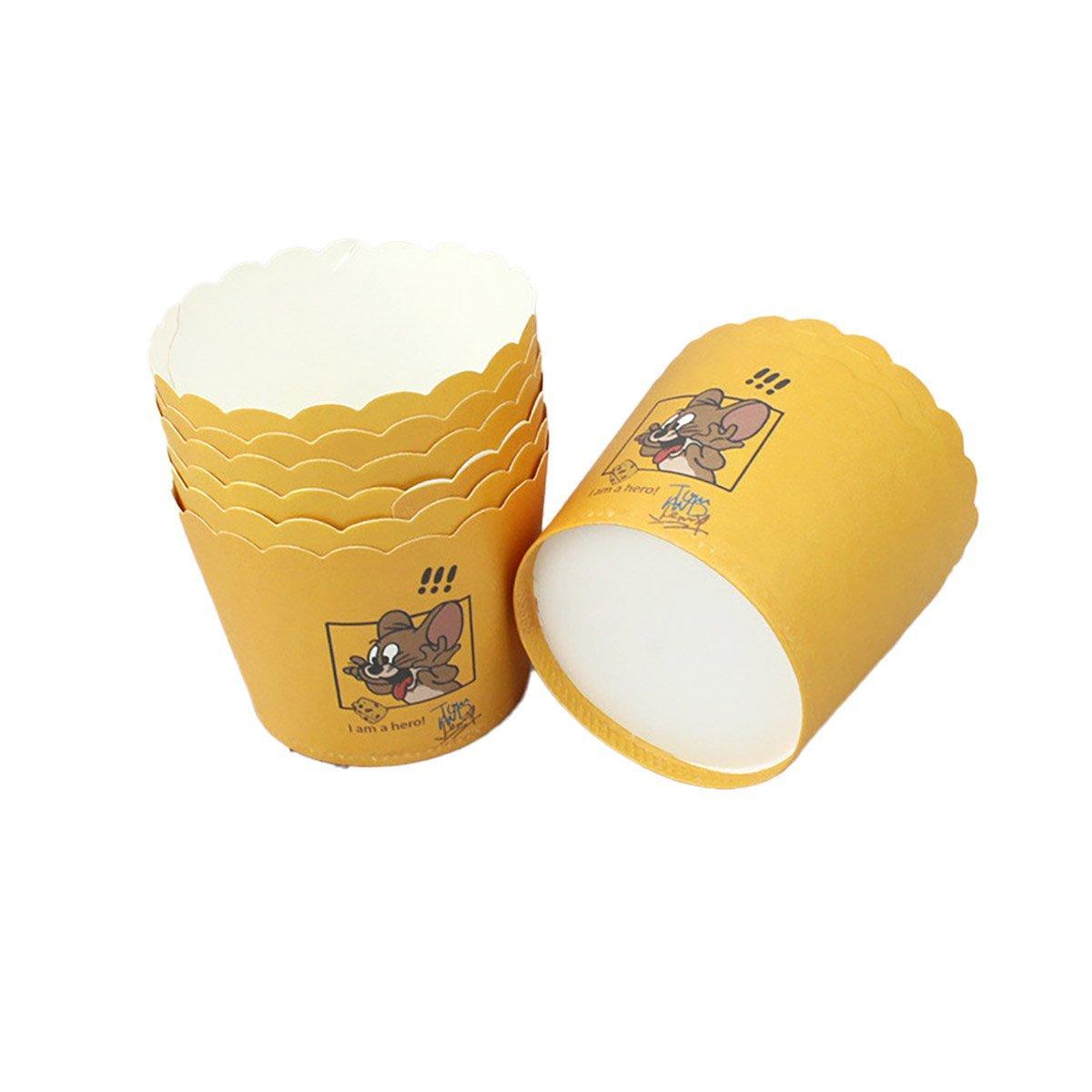 500PCS Colorful Cupcake Muffin Baking Cups - Greaseproof Paper Liners