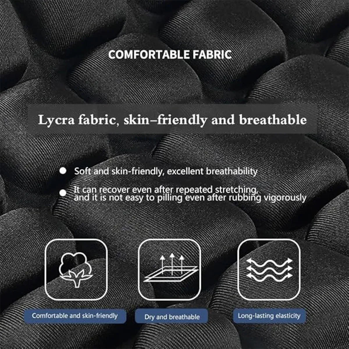 Premium Waterproof Lycra Motorcycle Seat Cushion Cover