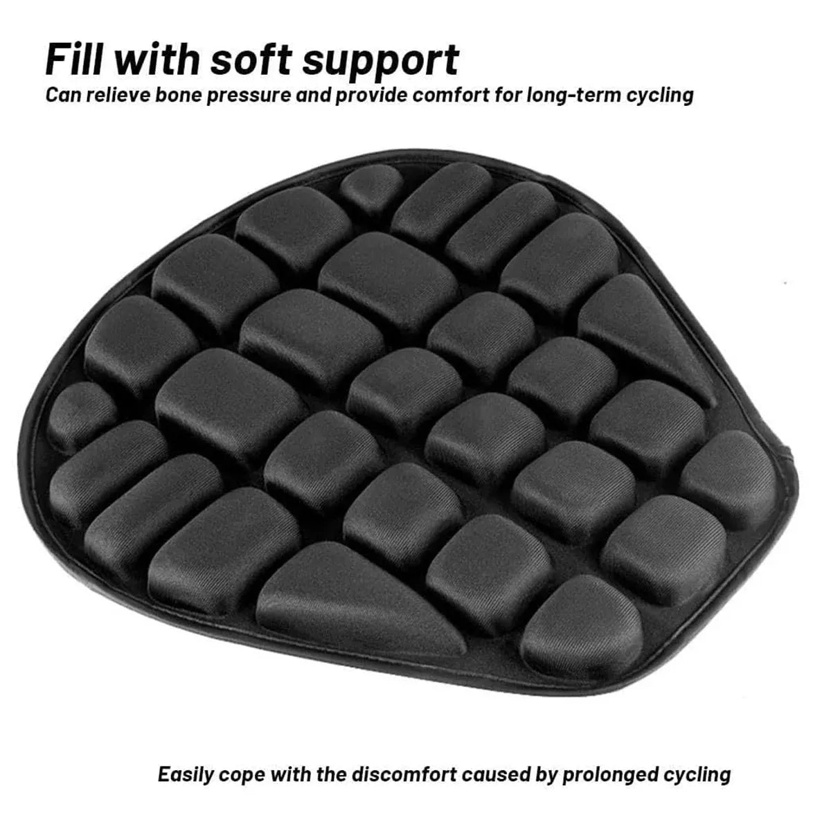 Premium Waterproof Lycra Motorcycle Seat Cushion Cover