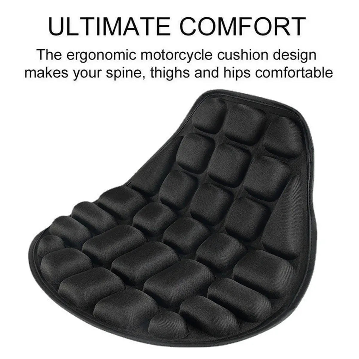 Premium Waterproof Lycra Motorcycle Seat Cushion Cover