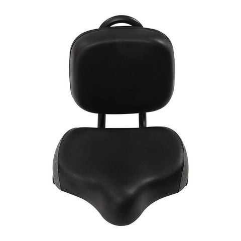 Electric Bicycle Tricycle Seat with Backrest, Adjustable, Comfortable, 29.2cm x 24.1cm, Black - SuperSaverAU - view 2