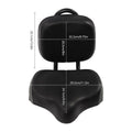 Electric Bicycle Tricycle Seat with Backrest, Adjustable, Comfortable, 29.2cm x 24.1cm, Black - SuperSaverAU - view 3