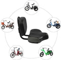 Electric Bicycle Tricycle Seat with Backrest, Adjustable, Comfortable, 29.2cm x 24.1cm, Black - SuperSaverAU - view 5