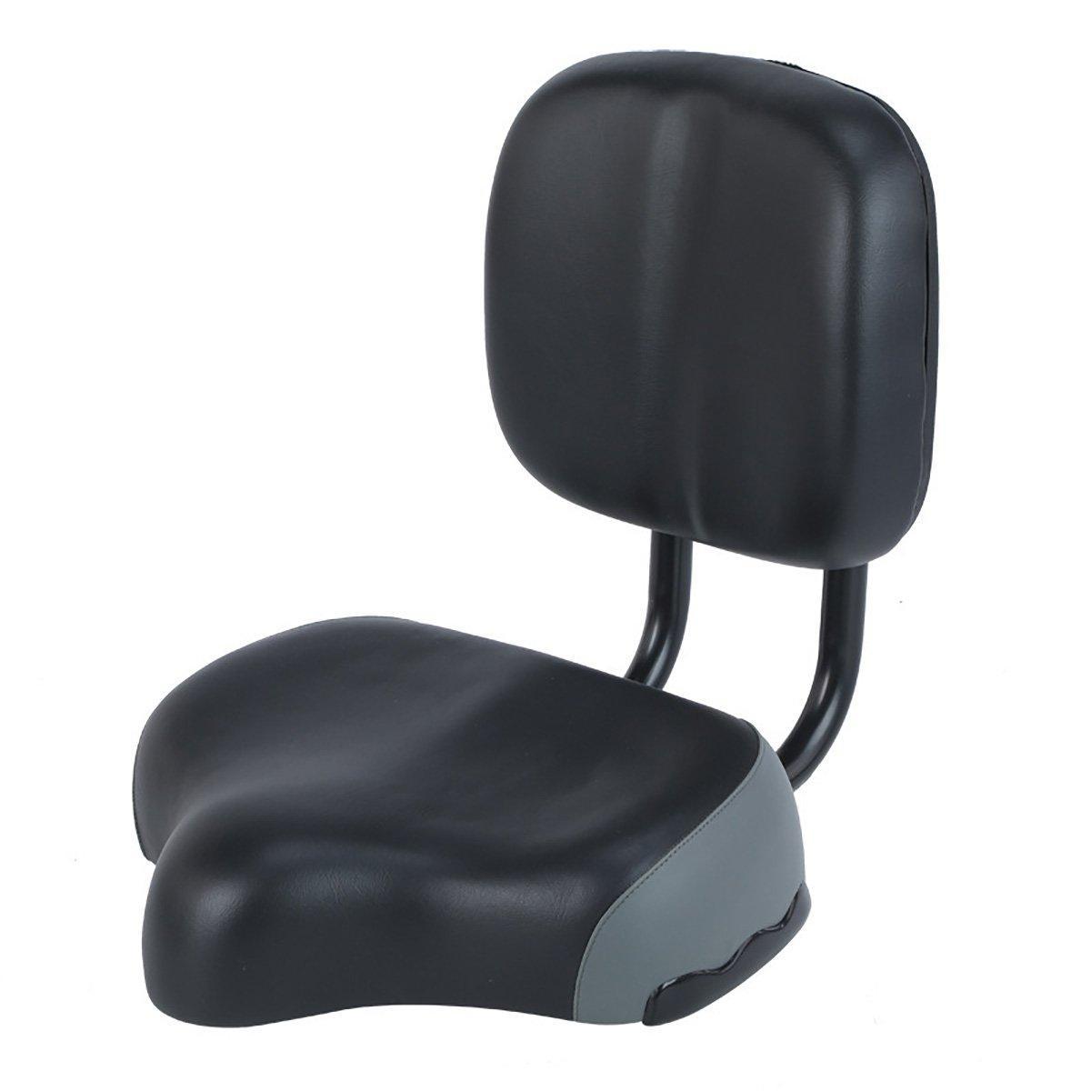 Electric Bicycle Tricycle Seat with Backrest, Adjustable, Comfortable, 29.2cm x 24.1cm, Black - SuperSaverAU - view 6