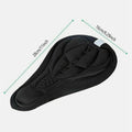 Premium Thick Silicone Bike Seat Cover with 3D Memory Foam & Drawstring - 4 Colours