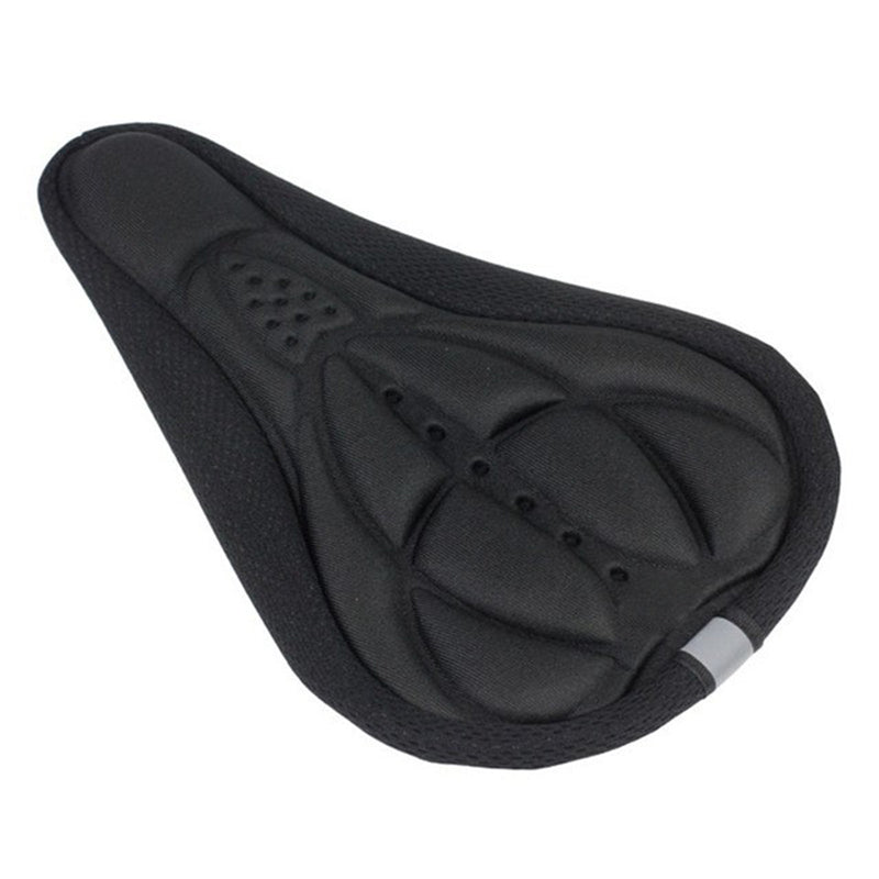 Premium Thick Silicone Bike Seat Cover with 3D Memory Foam & Drawstring - 4 Colours