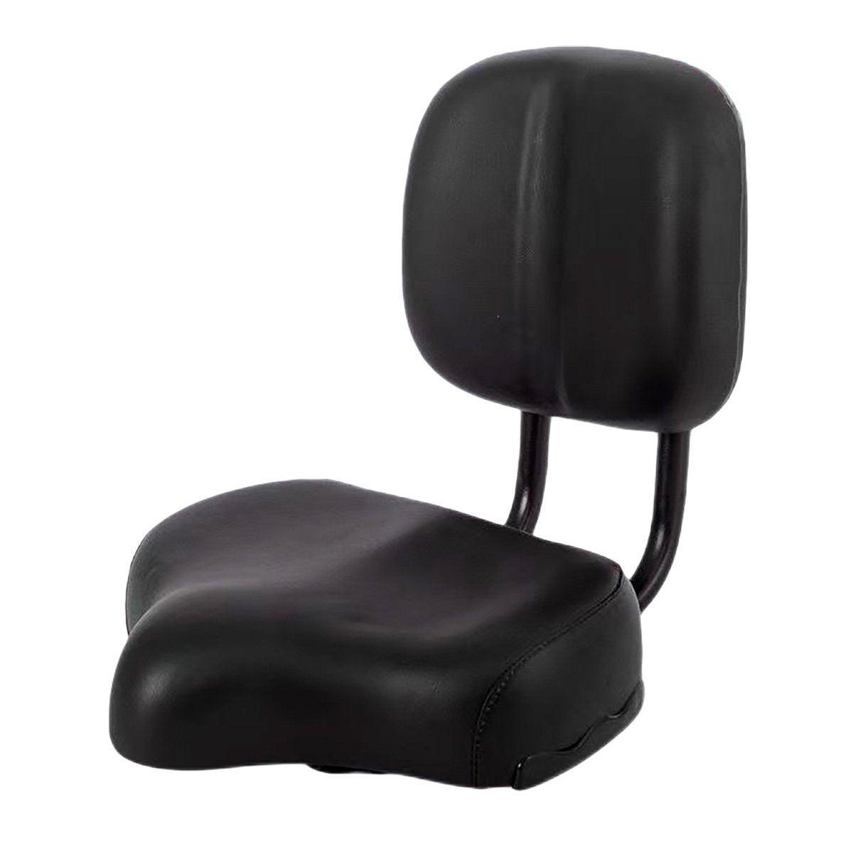 Electric Bicycle Tricycle Seat with Backrest - Comfortable Grey