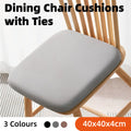 Premium Memory Foam Seat Cushion – Grey 40 x 40cm with Washable Cover