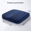 Premium Square Memory Foam Seat Cushion for Car and Office