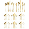 Stainless Steel Cutlery Set 40pcs - Ergonomic, Dishwasher Safe, Silver Finish - SuperSaverAU - view 6