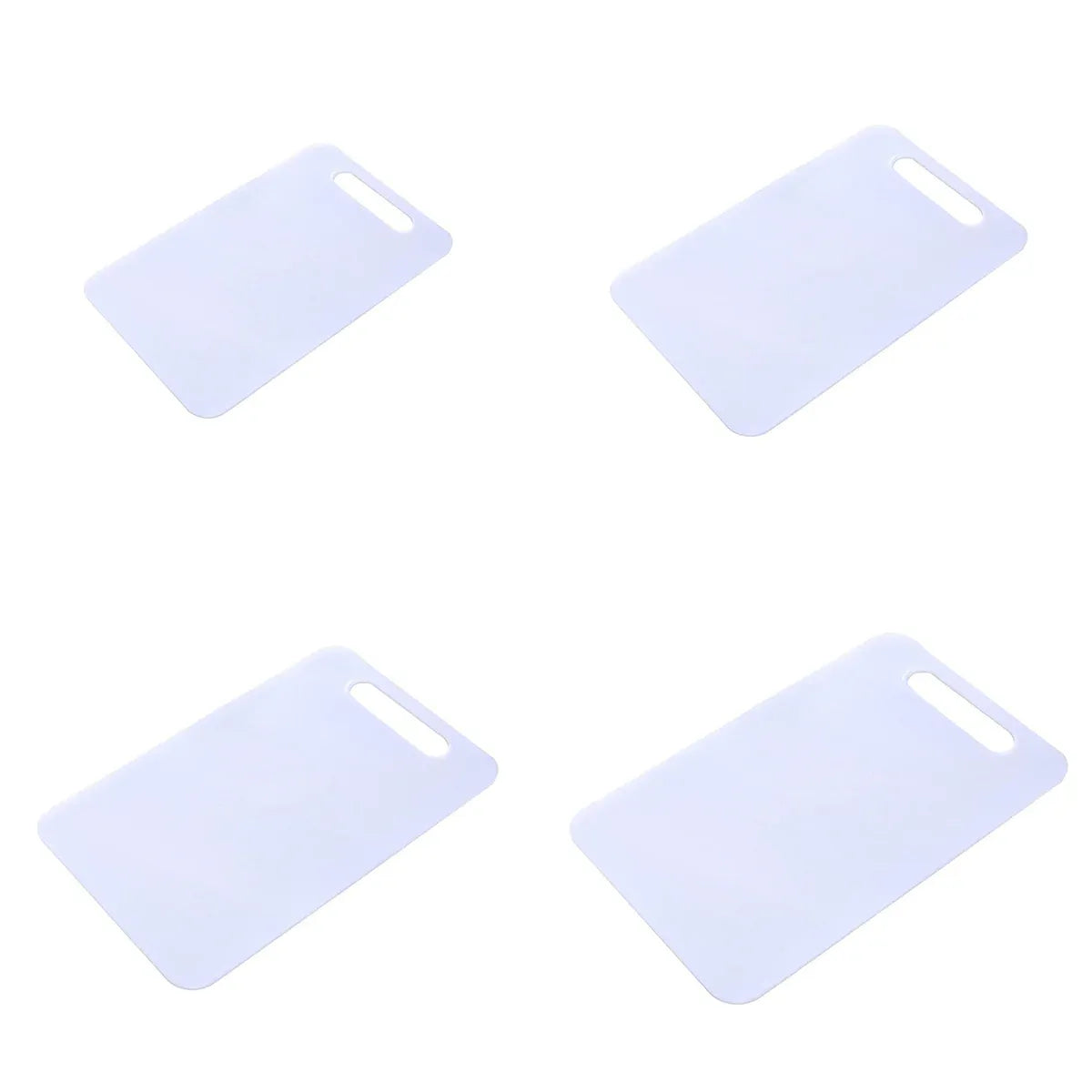 Premium Plastic Cutting Board – White 43 x 27cm with Hanging Hole
