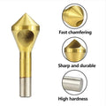 4-Piece HSS Countersink & Chamfer Drill Bit Set - SuperSaverAU - view 3