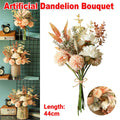 Premium Artificial Floral Bouquet – Faux Dandelions
