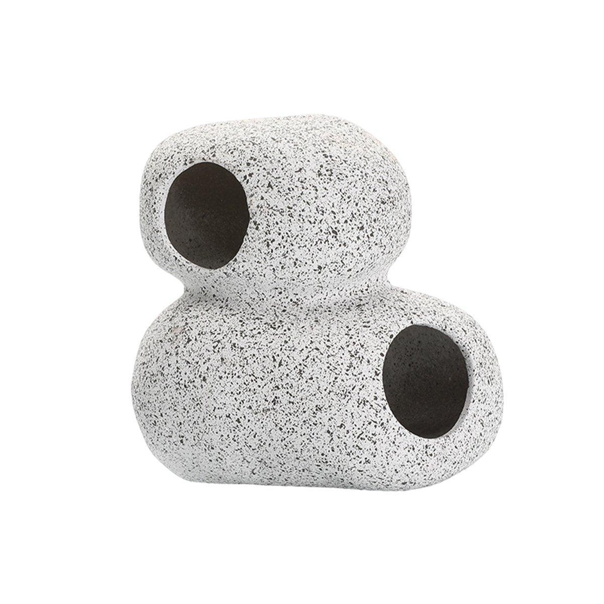 Premium Ten Hole Clay Aquarium Cave for Shrimp & Cichlids