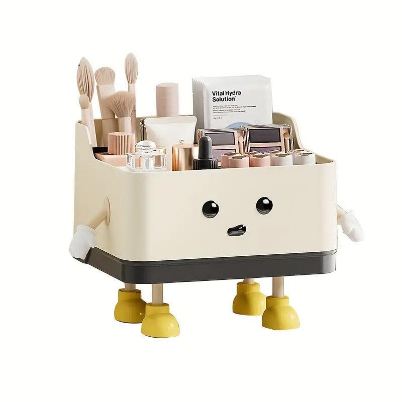 Desktop Organizer Storage Box Household Clutter Compartmentalized Container - Sitting - SuperSaverAU - view 5