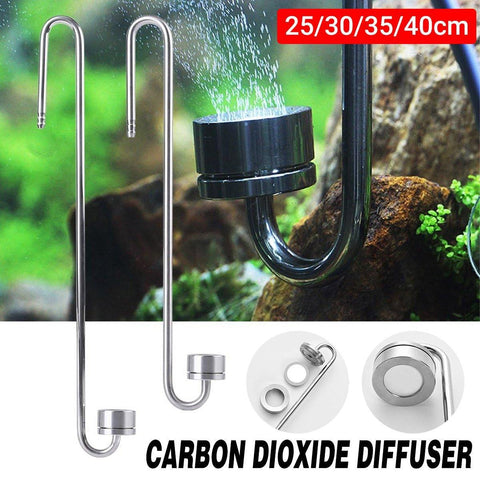 Stainless Steel CO2 Diffuser - Aquarium Carbon Dioxide Atomizer 40cm - SuperSaverAU - view 1