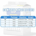 Premium Male Disposable Dog Diapers Leakproof - L, 63-81cm, 10 Pack