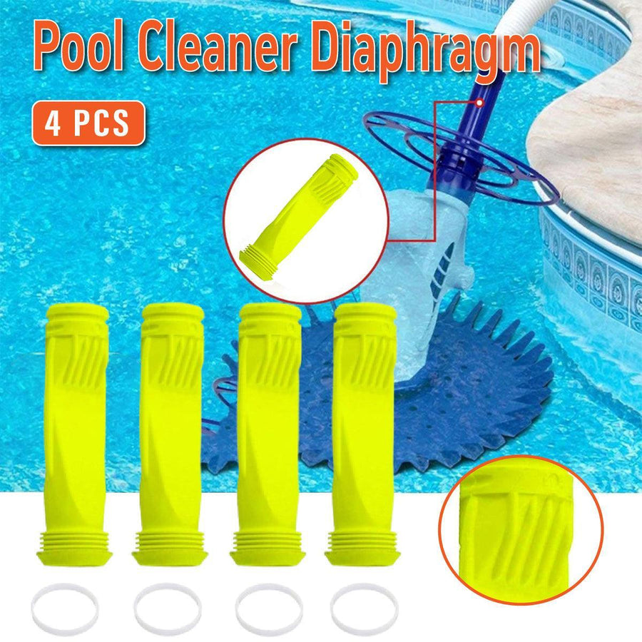 Premium Pool Cleaner Diaphragm Replacements – 4 Pack with O-Rings