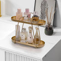 Jewelry Rack Organizer Stand Cosmetic Display Desktop Storage Holder for Home - Black - SuperSaverAU - view 4