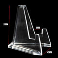 Premium Clear Acrylic Display Stands – 20 Pack