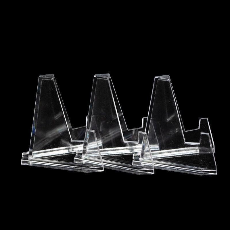 Premium Clear Acrylic Display Stands – 20 Pack
