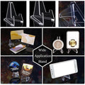 Premium Clear Acrylic Display Stands – 20 Pack