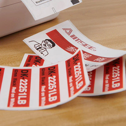 8 Rolls Compatible Brother DK11201 Address Labels - 29x90mm