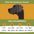 Premium Adjustable Dog Ear Muffs Noise Reducing Headwrap - Black M