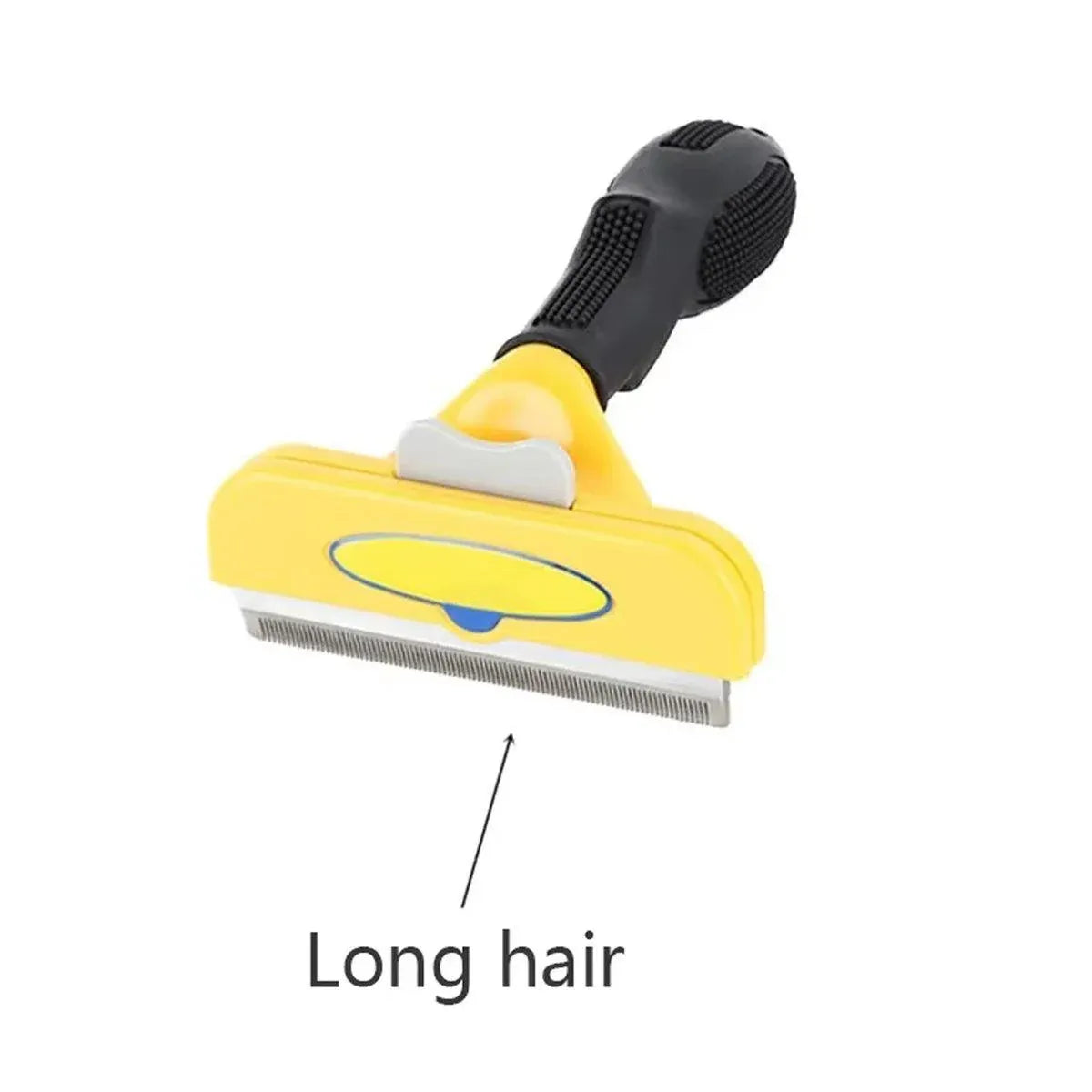Premium Pet Hair Removal Brush Deshedding Tool - Yellow