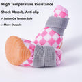 Premium Breathable Mesh Dog Shoes 4pcs - Green Size 3