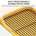 Premium Yellow Indoor Dog Potty Training Tray - 45 x 34cm