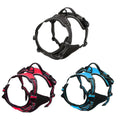 Premium Adjustable No-Pull Dog Harness with Reflective Strips - Black S