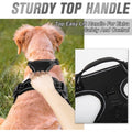 Premium Adjustable No-Pull Dog Harness with Reflective Strips - Red L