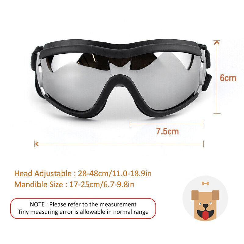Premium Pet Dog Goggles UV Sunglasses Eye Protection