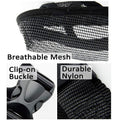 Premium Beige Adjustable Nylon Dog Muzzle with Breathable Mesh - XXS