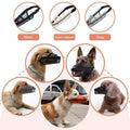 Premium Adjustable Dog Muzzle Breathable Nylon - Black XL