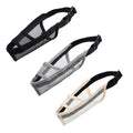 Premium Adjustable Dog Muzzle Breathable Nylon - Black XXS