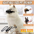 Premium Adjustable Dog Muzzle Breathable Nylon - Black XXS