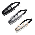Premium Adjustable Dog Muzzle Breathable Nylon - Black XXS