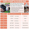 Premium Adjustable Dog Muzzle Breathable Nylon - Black XS