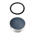 Premium Heavy Duty Rubber Door Stopper – Silver & Black