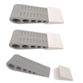 Premium Rubber Wedge Door Stoppers – Grey 3 Pack