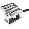 Premium Silver Manual Stainless Steel Noodle Maker Pasta Machine