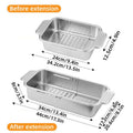 Premium 304 Stainless Steel Retractable Sink Drain Basket