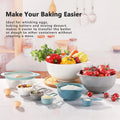 Premium 8 Piece Plastic Basin & Drain Basket Set
