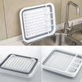 Premium Home Master 10L Collapsible Dish Drainer 34x28.5cm Camping Caravan
