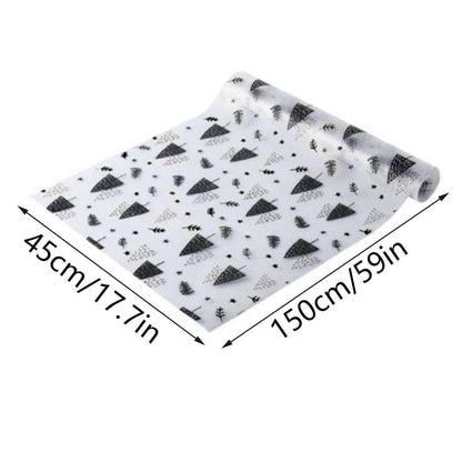 Household Drawer Liner Paper 45cm x 150cm - Grease & Moisture Proof, Stylish Designs