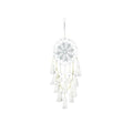 Premium Handmade Macrame Dream Catcher Wall Hanging – White 65cm